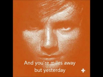 Autumn Leaves - Ed Sheeran ~Karaoke with Lyrics OFFICIAL