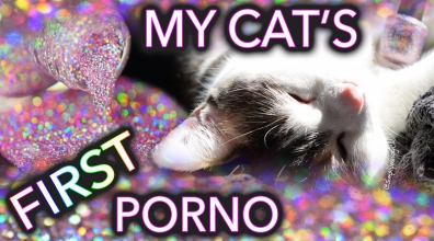 My Cat Menchie's first nail polish porn!