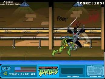 Бесплатные игры онлайн Черепашки Ниндзя игры для детей
