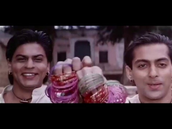 SALMAN khan & Shahrukh Khan Karan Arjun 1995