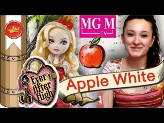 Распаковка Эпл Уайт Apple White Ever After High обзор на русском