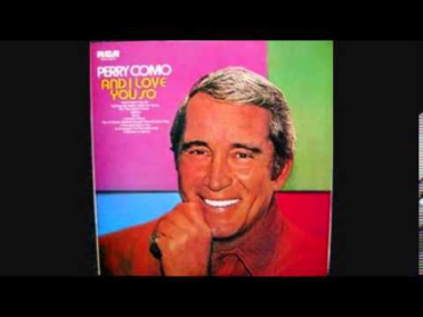 PERRY COMO- KILLING ME SOFTLY WITH HER SONG