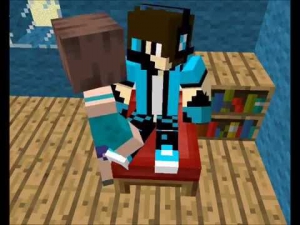 Minecraft animation - Ender love story 2