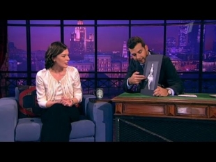 Вечерний Ургант - Мила Йовович/Milla Jovovich. 57 выпуск, 22.10.2012