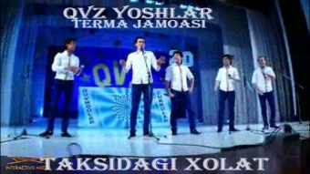 QVZ Terma Yoshlar,Taksidagi Xolat,Qiziqchi Otaxon,Uzbek Prikol 2013