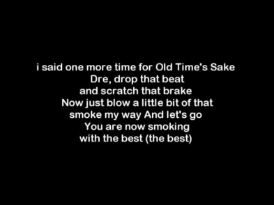 Eminem ft. Dr. Dre - Old Time's Sake [HQ & Lyrics]