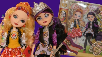 Распаковка Куклы Эппл Вайт и Рейвен Квин Ever After High School Spirit Сет ЭАХ Эвер Автер Хай