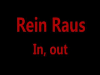 Rein Raus - Rammstein Lyrics and English Translation