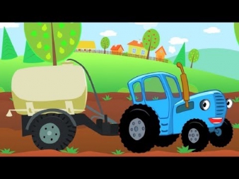 Песенка для детей : ОВОЩИ - Синий Трактор - Развивающие мультики для малышей |Animacek CZ [HD]