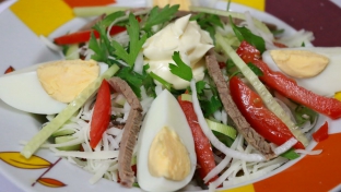 Ну, оОчень вкусный - Салат "Бахор"!
