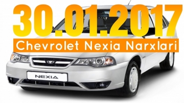 30.01.2017 Chevrolet Nexia Uz avto harxlari / Нексия Уз авто нархлари