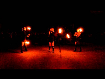 Fire-show. Ночь в музее. Первый день Помпеи