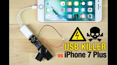 USB Killer vs iPhone 7 Plus - Instant Death?