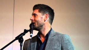 Jensen Ackles singing "Crazy Love" & "The Weight" @ Asylum 14