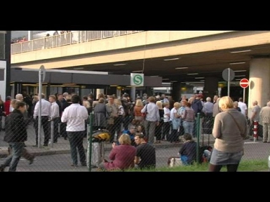 Подозрительный чемодан стал причиной эвакуации аэропорта