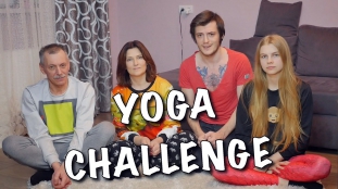 НОГИ РАЗДВИНЬ! YOGA CHALLENGE with MOM&DAD