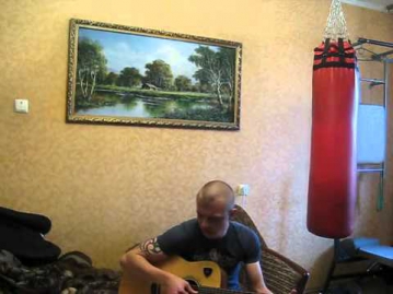 Подснежник шли по лесу парень с девчонкой  Под гитару - Роман Хорульский
