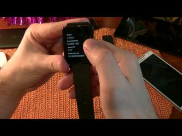 Краткое знакомство-сравнение часов  LG G watch