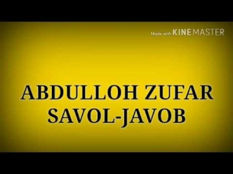 "Жинсий Қувватни Ошириш, Каттайтириш Учун Крем Дори Жойзми"?" Савол-Жавоб (Абдуллоҳ Зуфар)