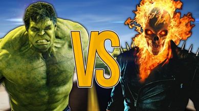 СУПЕР РЭП БИТВА: Призрачный Гонщик VS Халк (GHOST RIDER Против HULK) | СУПЕР РЭП БИТВА