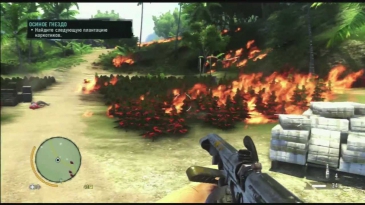 Far Cry 3: Поля Травы, миссия Осиное Гнездо. Ммм Марихуана =)