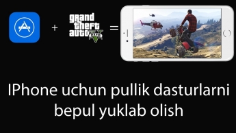 IPhone uchun pullik dasturlarni bepul yuklab olish