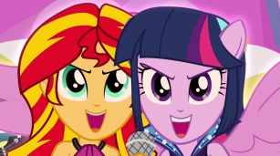 Welcome To The Show - MLP: Equestria Girls - Rainbow Rocks! [HD]