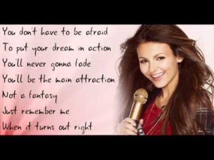 Victoria Justice --( Tori Vega - Intro ) Make It Shine +lyrics