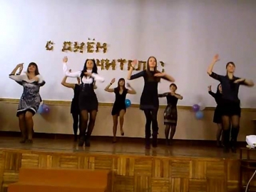 Танец учителей на 