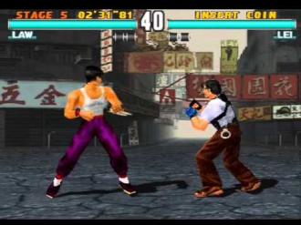 Tekken 3 - Law Gameplay PSX 1.13