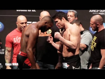Best MMA staredowns of 2013 [ part 1 ]