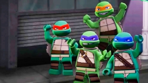 Лего черепашки ниндзя мультфильм про машинки. Игра для детей черепашки ниндзя. Lego Ninja Turtles.