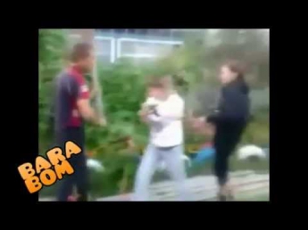 Пьяные русские девушки бабы алкаши драки разборки приколы russian drunk girls street Fight 2015