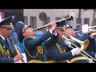 Военный оркестр ВВ МВД РК г.Семей 2013г.