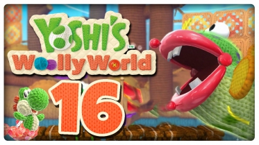 Let's Play YOSHI'S WOOLLY WORLD Part 16: Gefährliche Floßfahrt