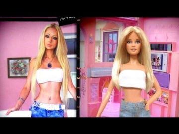 Real-Life Barbie Doll: Model Valeria Lukyanova Transforms Herself | Good Morning America | ABC News