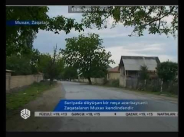 Suriyada vuruşan azərilər ,Zaqatala .Muxax ...