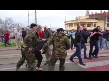 10 апреля Одесса, первое столкновение