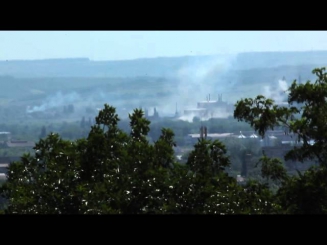 Cлавянск, Семеновка район химпрома 6.06.2014  часть 1