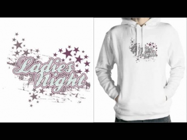 Купить толстовку с надписью Ladies Night - заказать толстовку