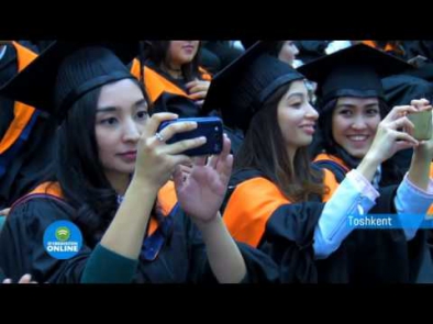 Singapur menejment institutidagi bitiruv kechasi