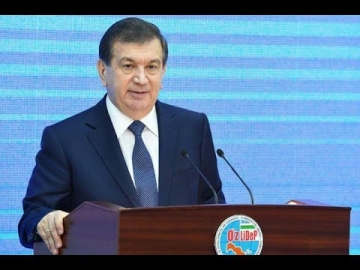 Выступление Шавката Мирзиёева Узбекистон ахборот янгиликлар